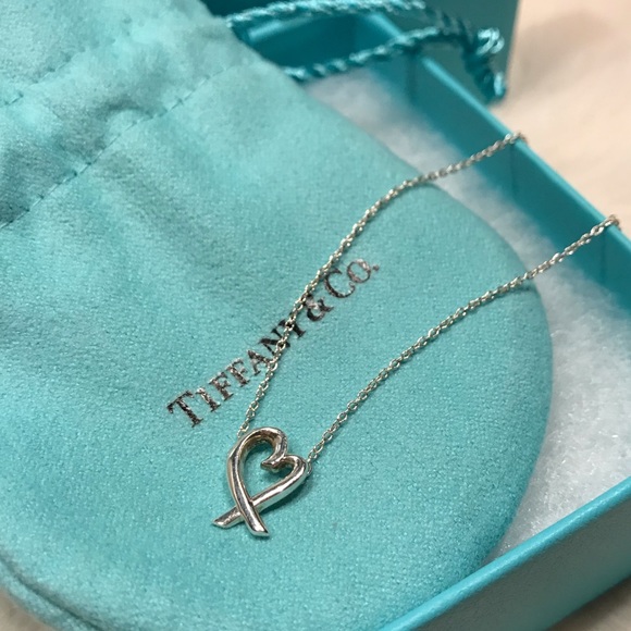 Tiffany & Co. Jewelry - Tiffany & Co Loving Heart Necklace Paloma Picasso